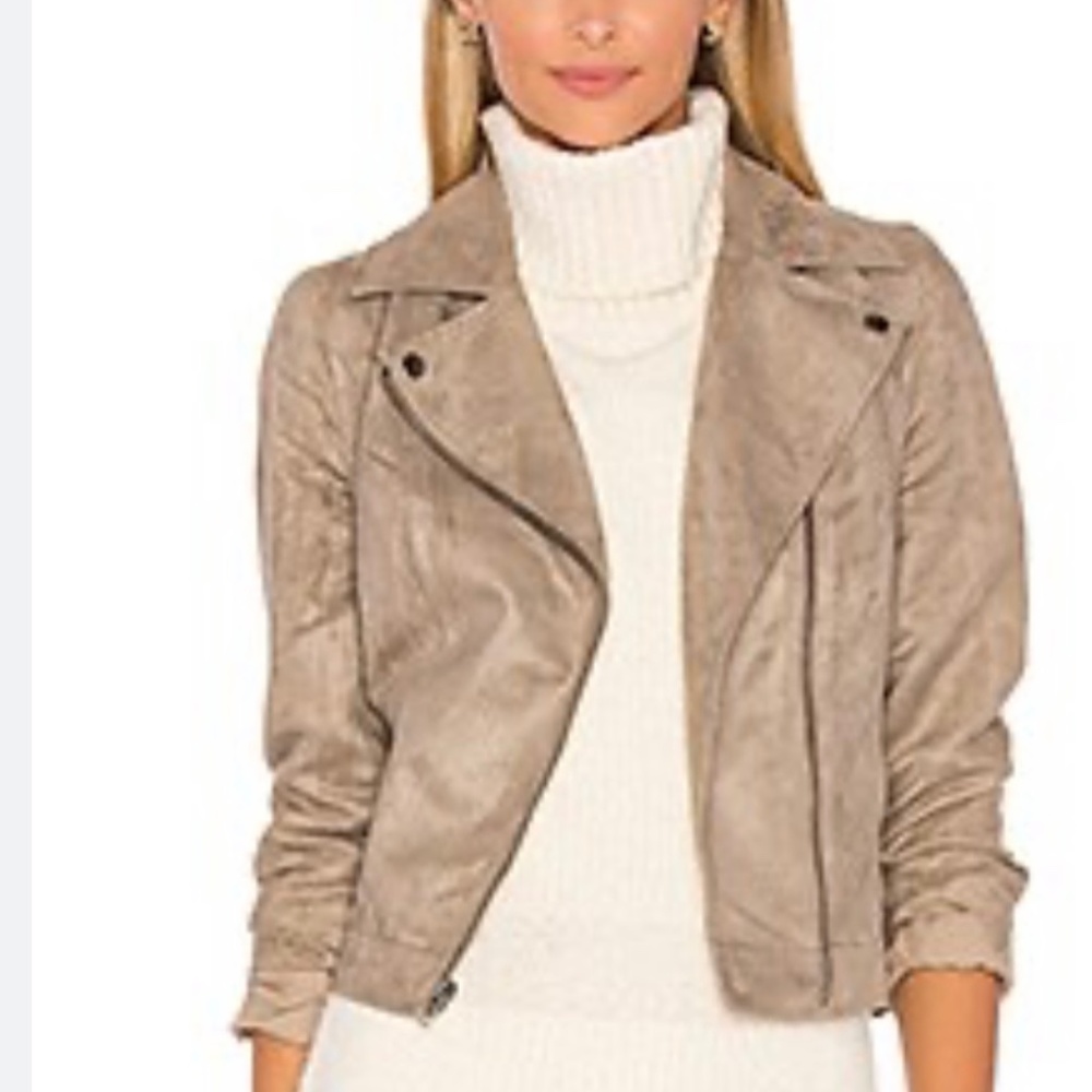 NWT suede Moto jacket